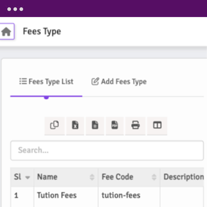Fees managment image